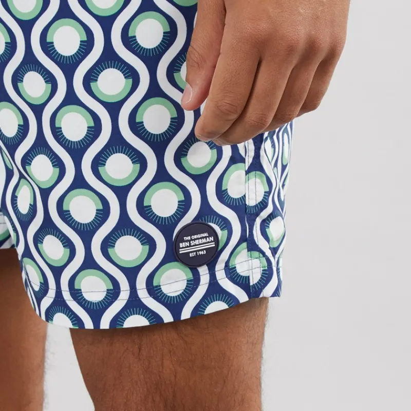 Discount Ben Sherman Badebukser til Herre assorterede Flerfarvet