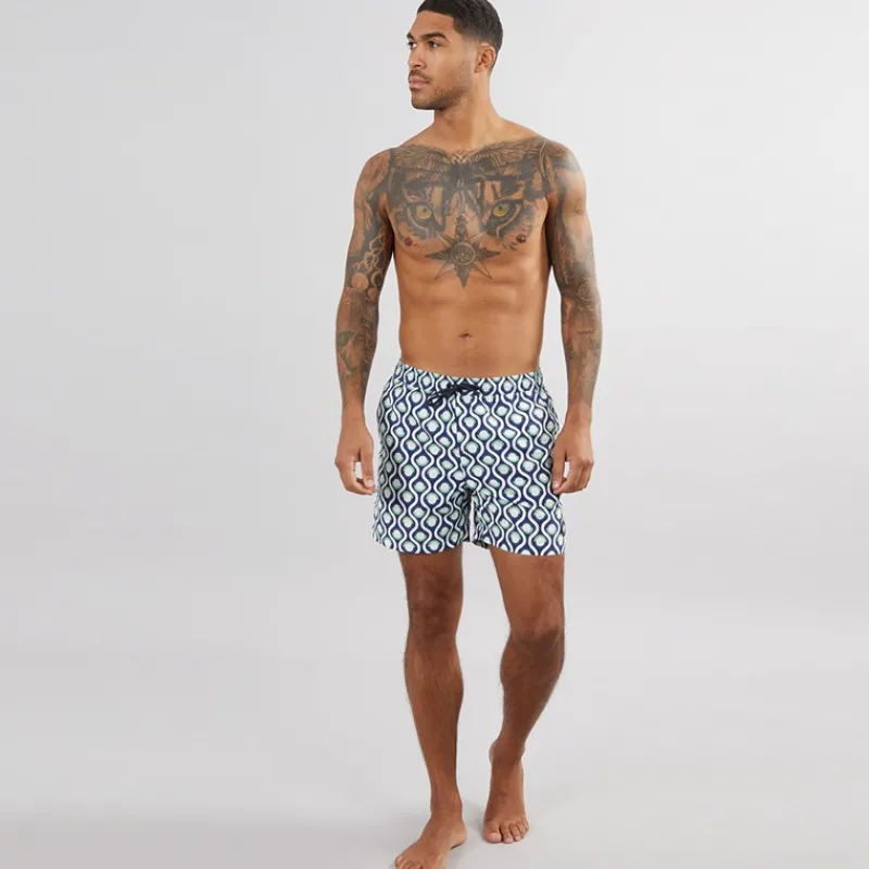 Discount Ben Sherman Badebukser til Herre assorterede Flerfarvet