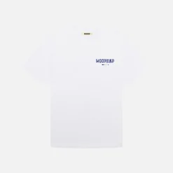 Discount Woodbird Baine Serve T Shirt Hvid