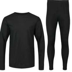 Outlet True North Baselayer Sæt Sort