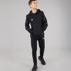 adidas Børn Entrada 22 Pullover Hættetrøje Sort