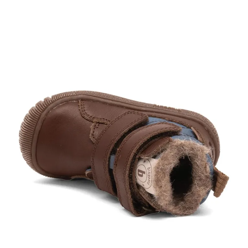 New Bisgaard Børn Helton Vandtætte Tex Støvler Dark Brown Mørkebrun