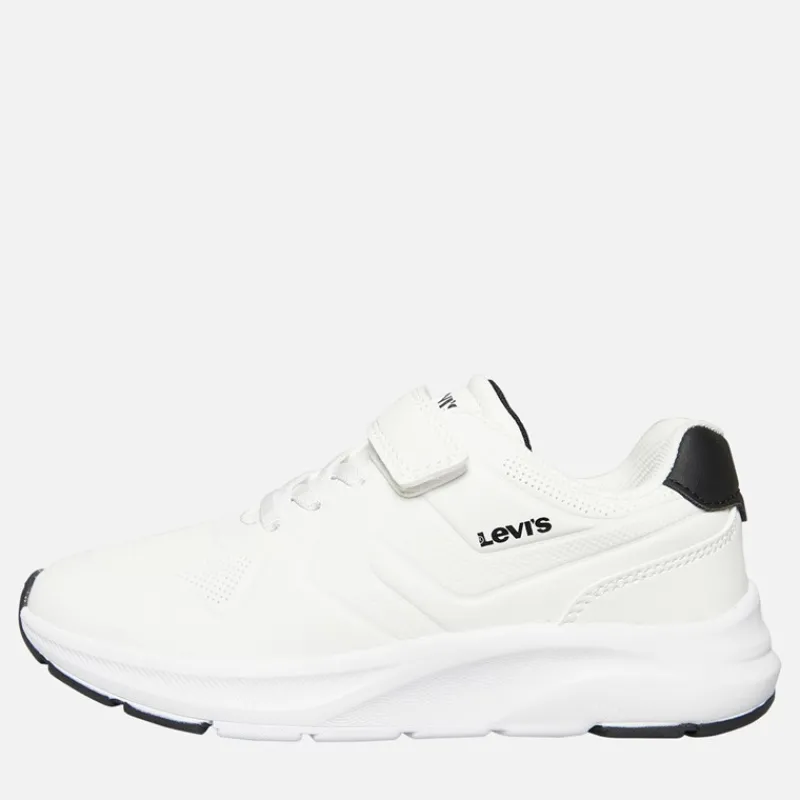 Best Levi's Børn Larry Sneakers Hvid/Sort 0062