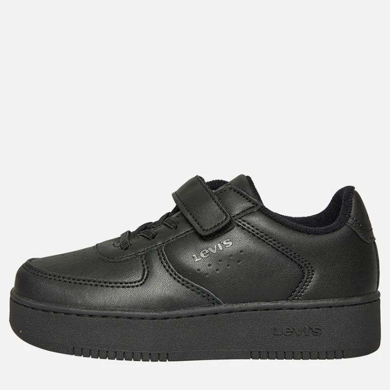 Online Levi's Børn Ny Union Sneakers Sort 0003