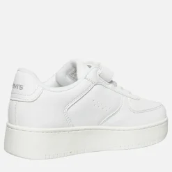 New Levi's Børn Nye Union Sneakers 0061 Hvid