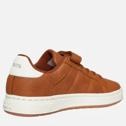 Clearance Levi's Børn Piper Sneakers Cognac 0241 Brun