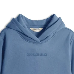 Discount Copenhagen Legacy Børne Hoodie Denim Melange Mellemblå