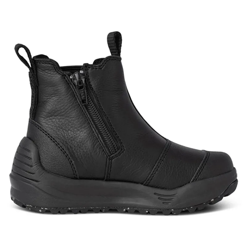 Sale Woden Børne s Silja Varme Læderstøvler 020 Black