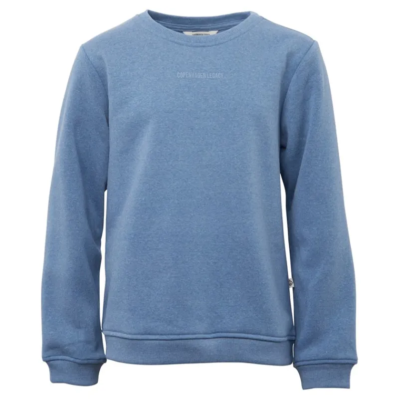 Best Copenhagen Legacy Børne Sweatshirt Denim Melange Blå