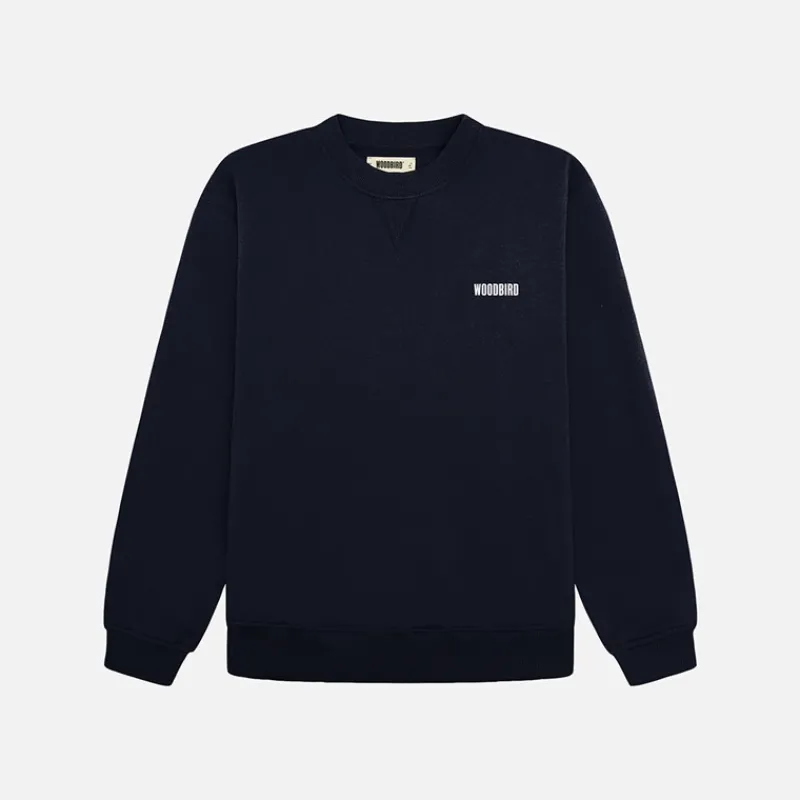 Woodbird Cane Pho Sweatshirt Navy