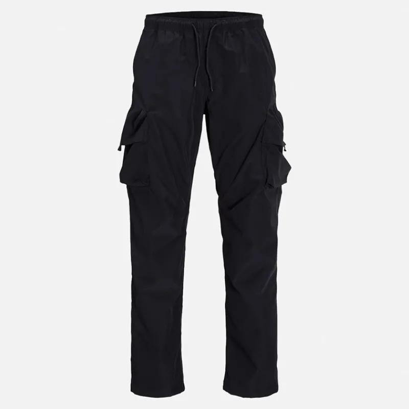 Online JACK & JONES Cargobukser til Herre Kane Tech Sort