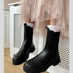 Outlet Copenhagen Shoes Copenhagen Kids Piger Everywhere Girl Ankelstøvler Sort