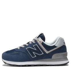 Discount New Balance Dame 574 Core Sneakers Navy Marineblå