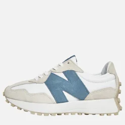 Online New Balance Dame 327 Træningssko Sea Salt/Pink Moon Blå