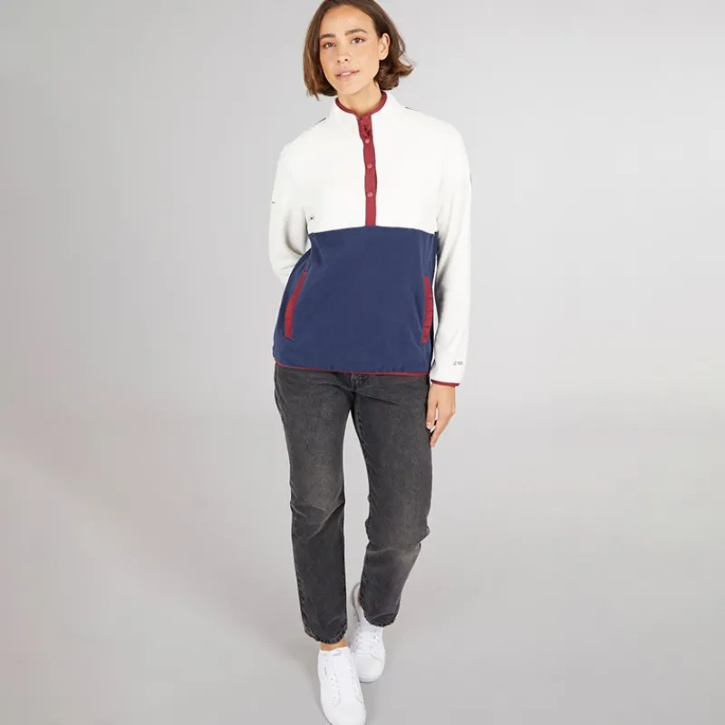 Best Trespass Dame Abilene Halv Knap Fleece Spøgelse
