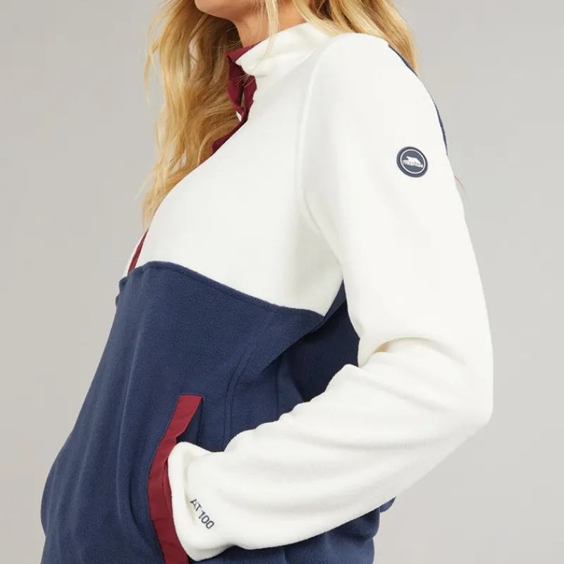 Best Trespass Dame Abilene Halv Knap Fleece Spøgelse