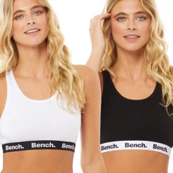 Sale Bench Dame Angelina To-pak BH'er Hvid/Sort