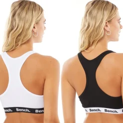 Sale Bench Dame Angelina To-pak BH'er Hvid/​Sort