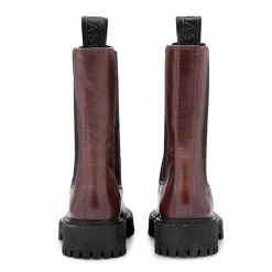 Discount LÄST Dame Angie Chelsea Støvler Dark Brown