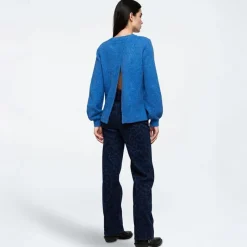 Hot Moves Dame Asla Sweater 4041 Star Sapphire Blå