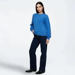 Hot Moves Dame Asla Sweater 4041 Star Sapphire Blå