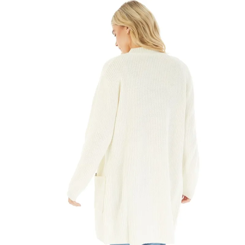Outlet Bench Dame Asteria Cardigan Ecru beige