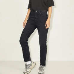 Hot JJXX Dame Berlin Slim Fit Jeans Sort Denim