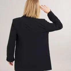 Sale Only Dame Blazer Blanca Life 3/​4 Løstsiddende Sort