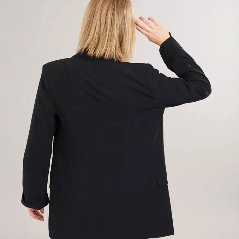 Sale Only Dame Blazer Blanca Life 3/4 Løstsiddende Sort