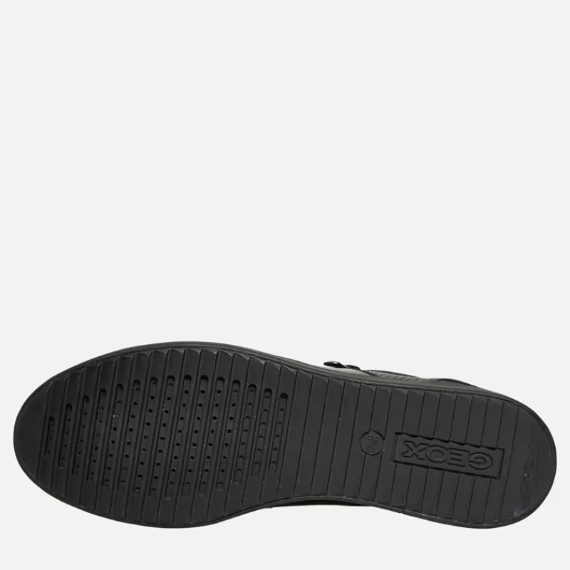 GEOX Dame Blomie Zip Sneakers Sort