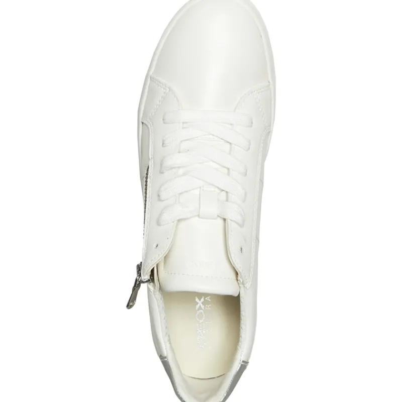 Outlet GEOX Dame Blomiee Sneakers Hvid