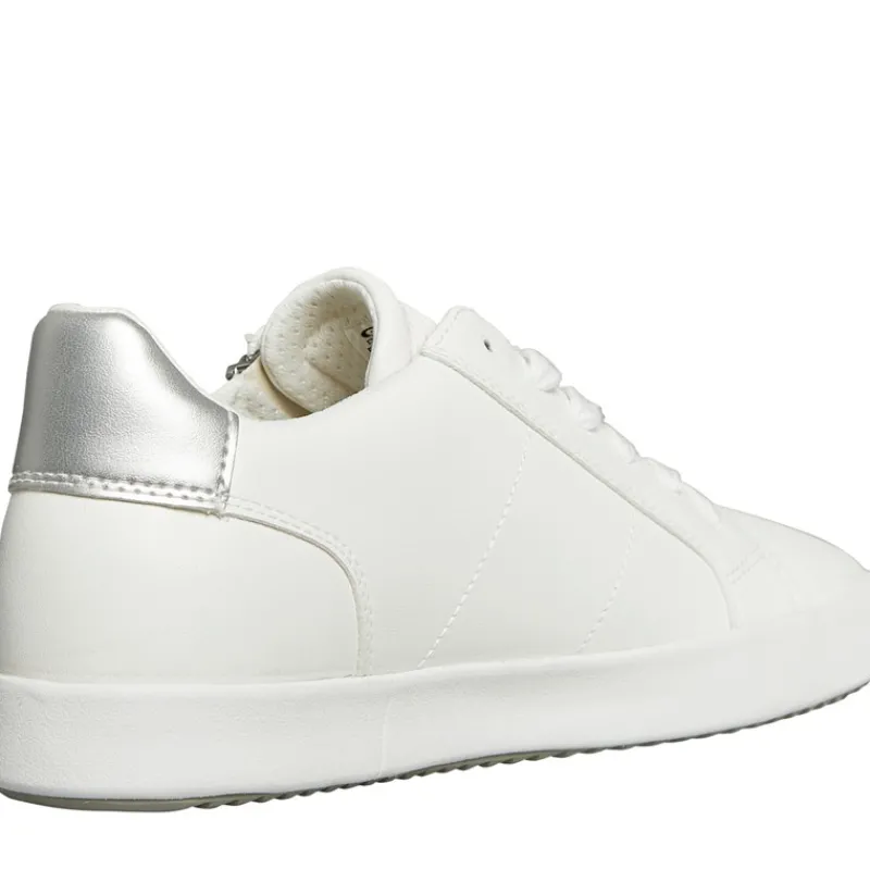 Outlet GEOX Dame Blomiee Sneakers Hvid