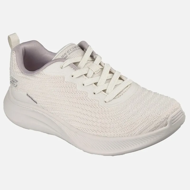 Clearance SKECHERS SPORT Dame Bobs Flex Mellow Dawn Sneakers Hvid Off-white