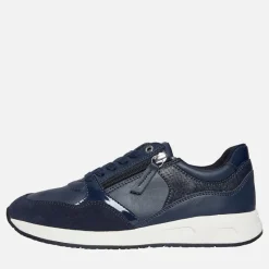 Discount GEOX Dame Bulmya Lynlås Sko Navy