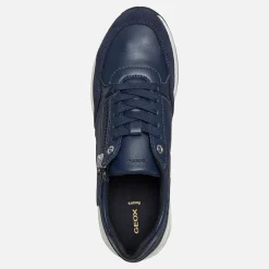 Discount GEOX Dame Bulmya Lynlås Sko Navy