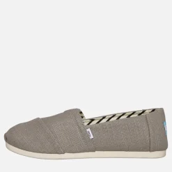 Outlet TOMS Dame Canvas Alpargata Espadriller Grå Grå