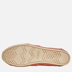 Sale TOMS Dame Canvas Alpargata Espadriller Lyserød Lyserød