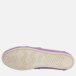 TOMS Dame canvas alpargata espadriller lilla