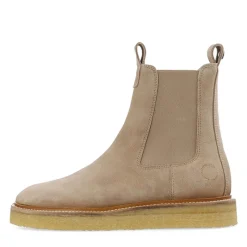 New Ca'Shott Dame Casdea Chelsea støvler ruskind Beige