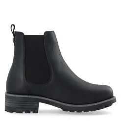 Outlet Ca'Shott Dame Caskarla Chelsea støvler WR olie nubuck Sort