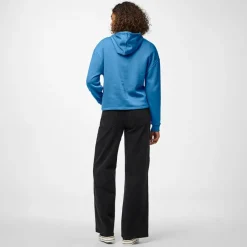Discount Pieces Dame Chilli Langærmet Hættetrøje Azure Blue Blå
