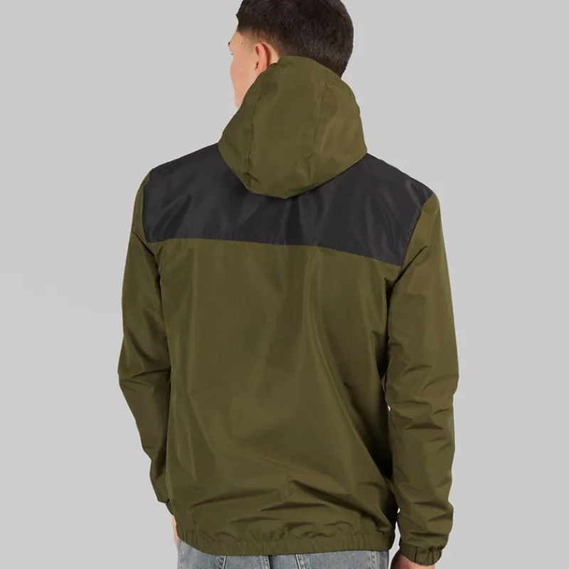 Sale Ellesse Dame Chilte Windrunner Jakke Khaki kakigrøn