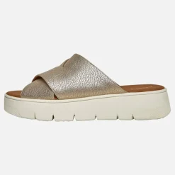 Best GEOX Dame Dandra Sandaler Metallisk