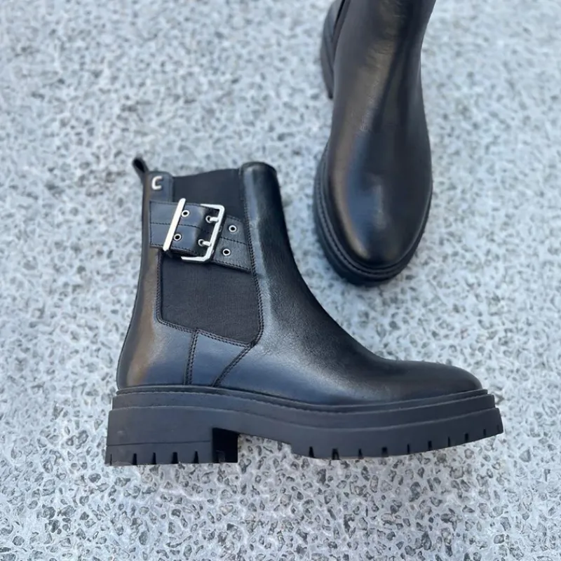 Sale Copenhagen Shoes Dame Det Er Som Efterårsstøvler 0001 Black