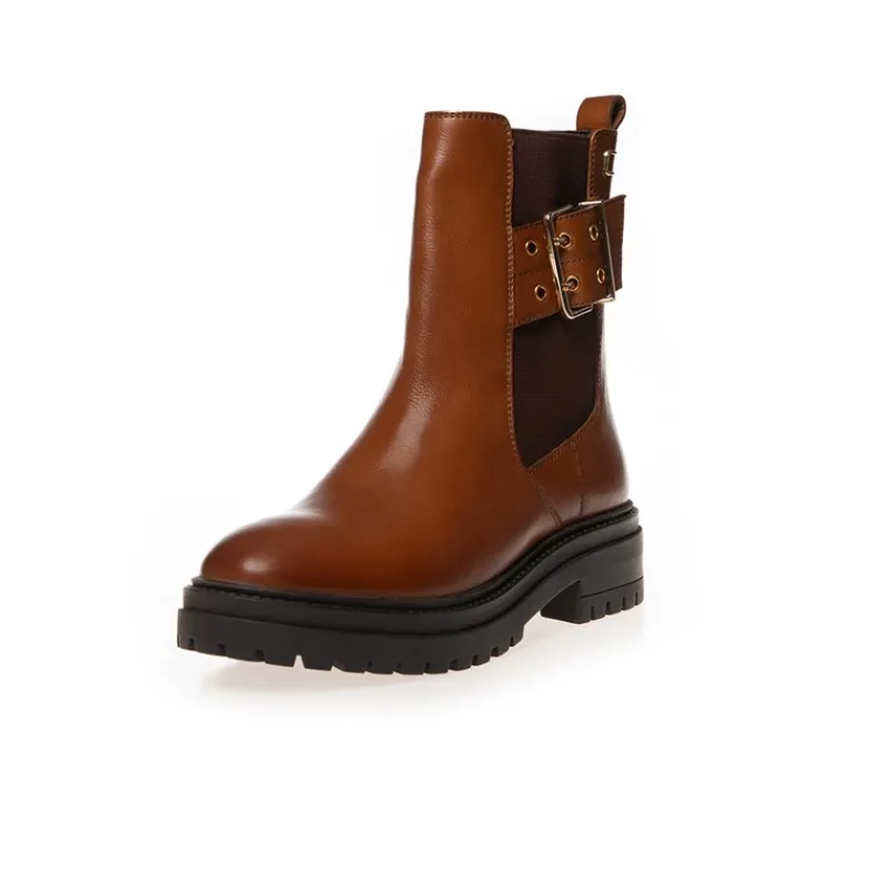 Copenhagen Shoes Dame det er som efterårsstøvler 0241 Cognac