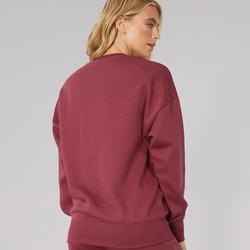 Clearance Bench Dame Ercie Sweatshirt Burgundy Bordeaux