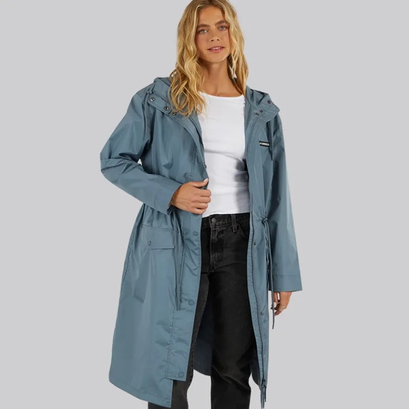 Discount Lagooners Dame Eskdale 2-I-1 Jakke Marineblå / Grøn