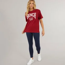Discount Bench Dame Farri T-Shirt Tranebær Juice Rød