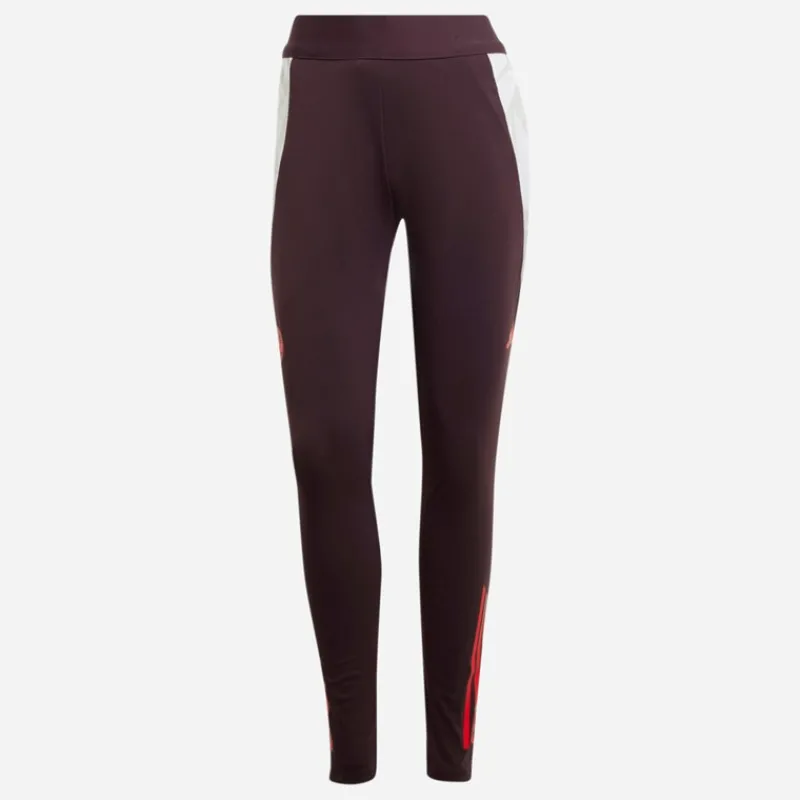 Best adidas Dame FCB FC Bayern München Træningsbukser Shadow Maroon/Rød