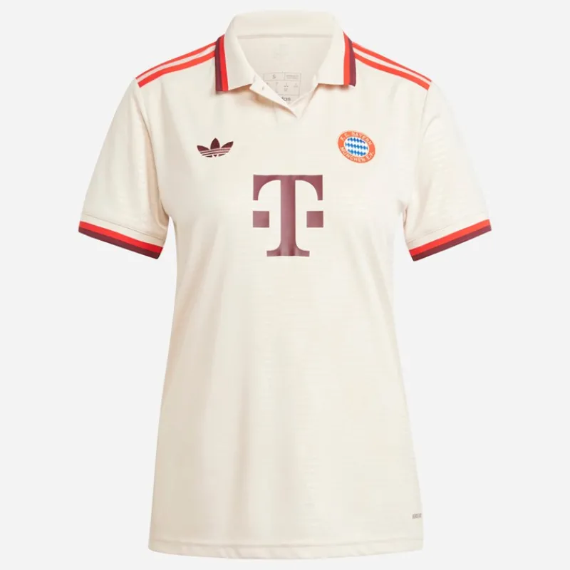 Sale adidas Dame FCB FC Bayern München 24/25 Tredje Trøje Linen